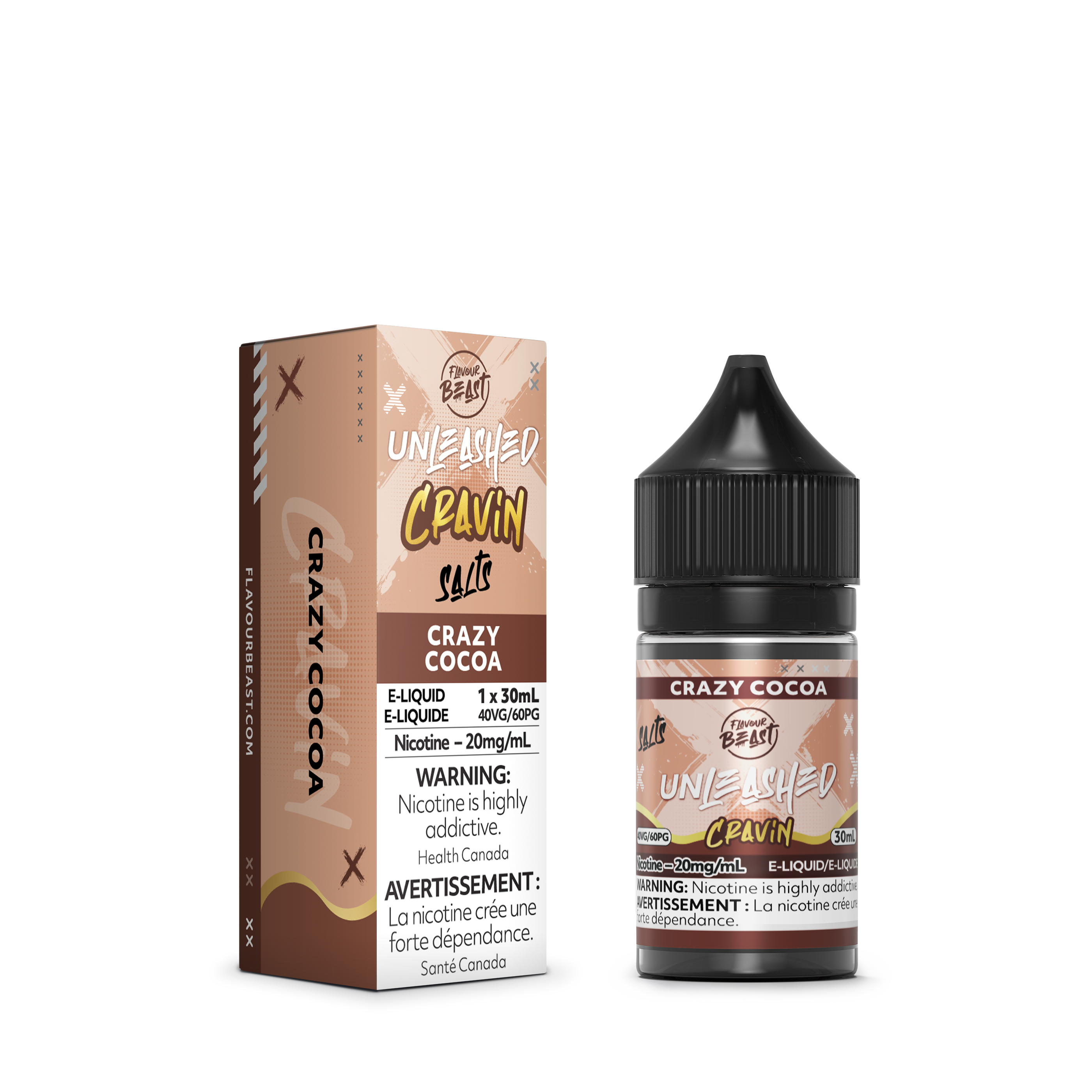 Flavour Beast E-Liquid, 30mL Salt, 20mg/mL