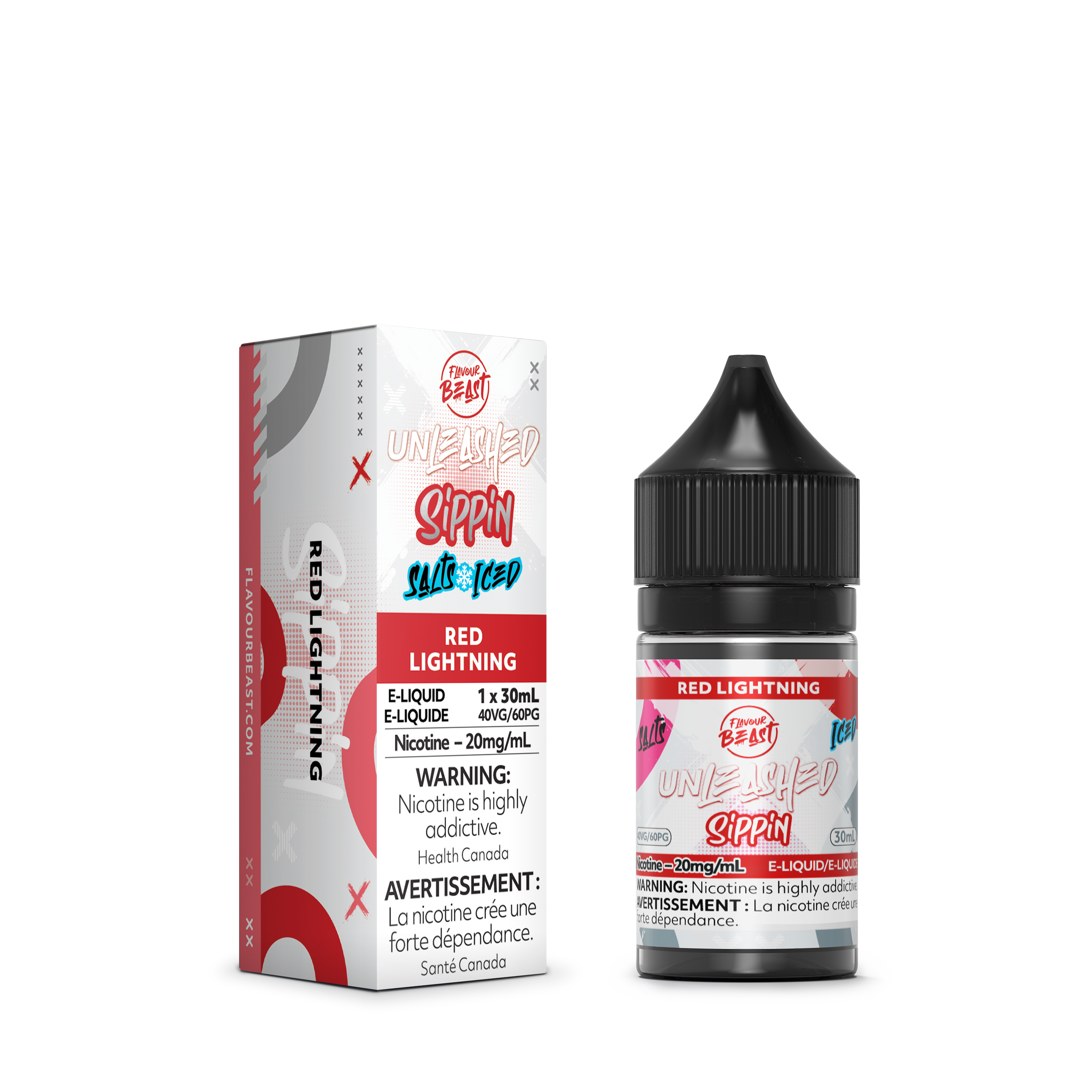 Flavour Beast E-Liquid, 30mL Salt, 20mg/mL