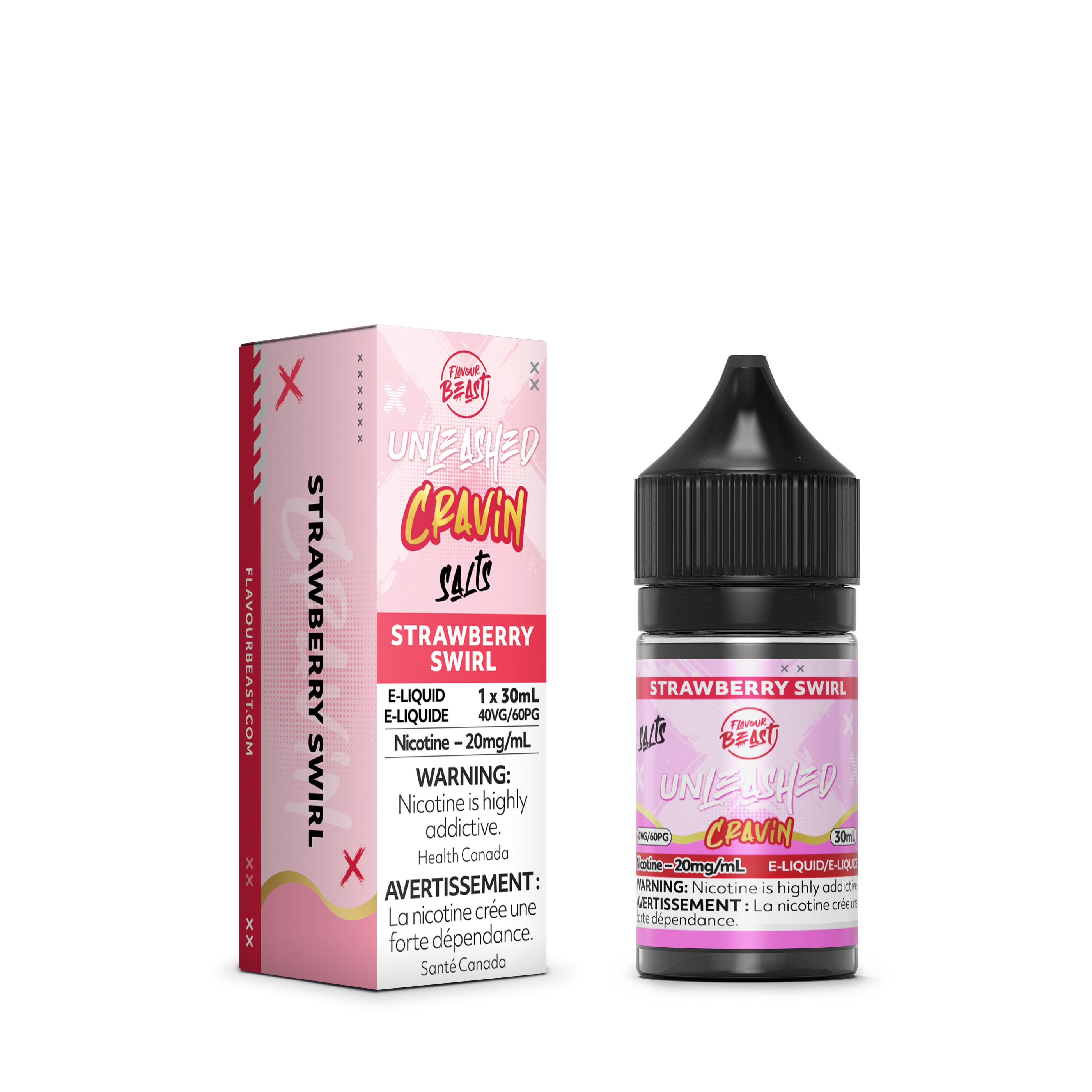 Flavour Beast E-Liquid, 30mL Salt, 20mg/mL