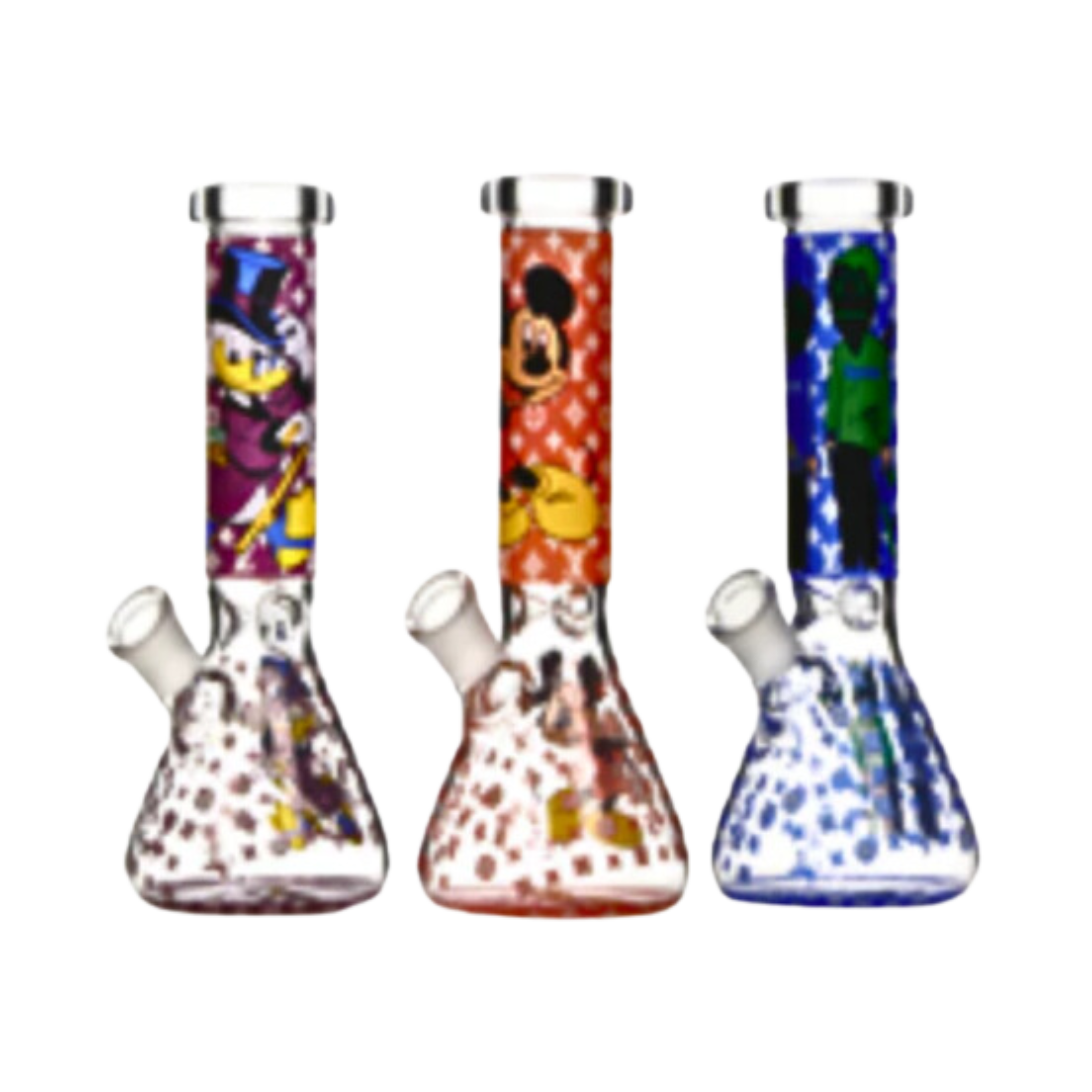 Graphic Bongs, assorted