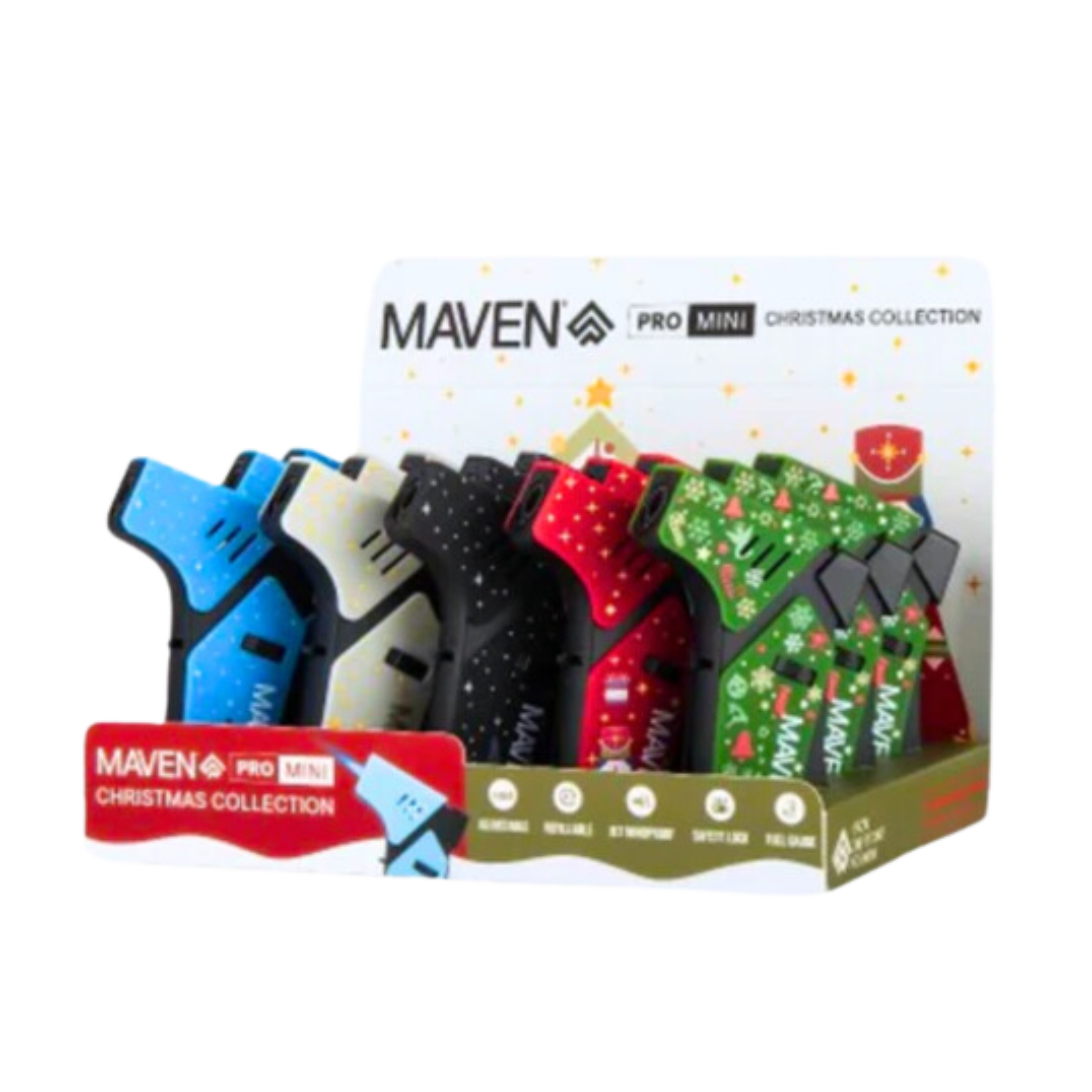 MAVEN Pro Mini Christmas Collection Torch Lighter