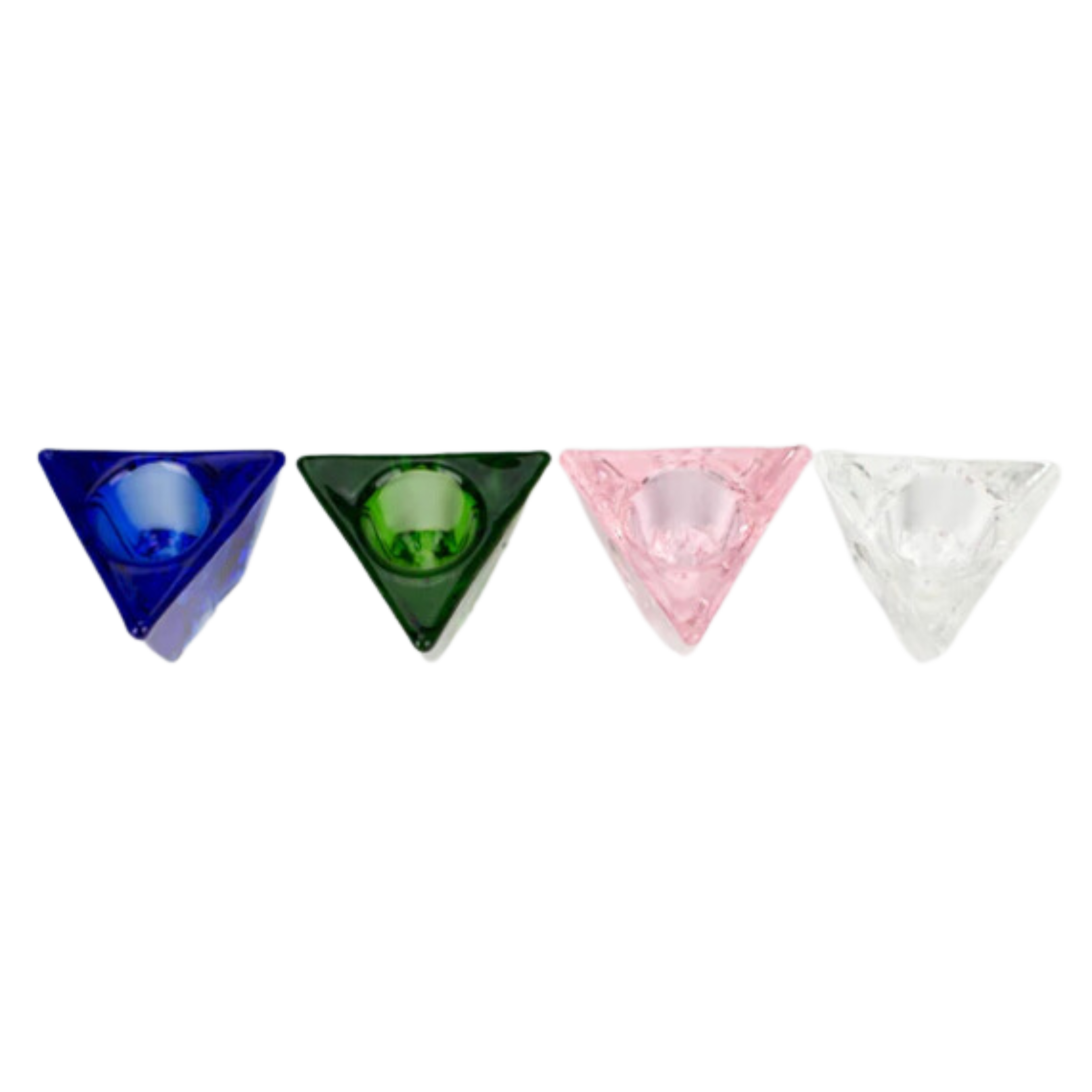 Triangular Glass Bowl, 14mm