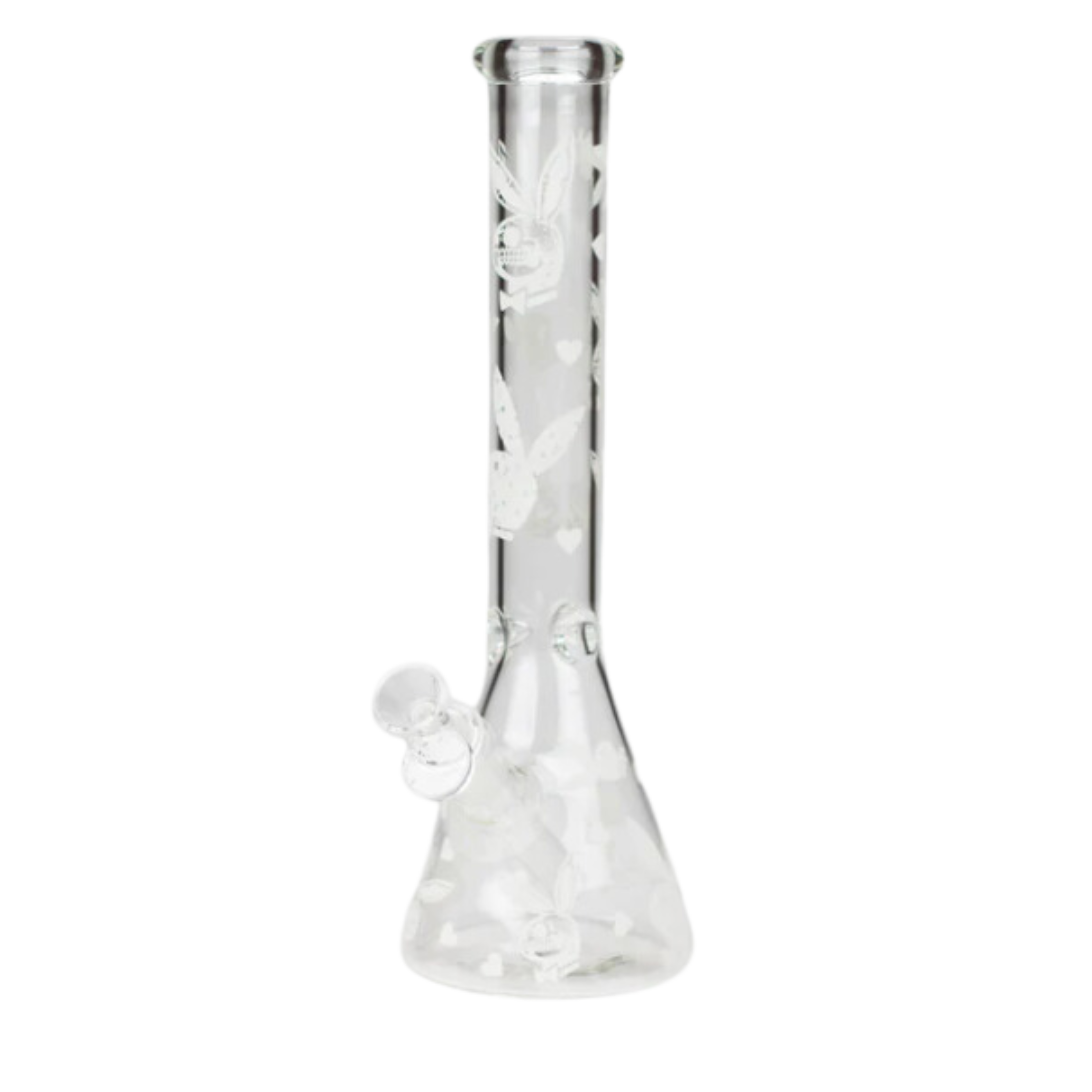 Glow-in-the-Dark 12" Glass Bunny Bong