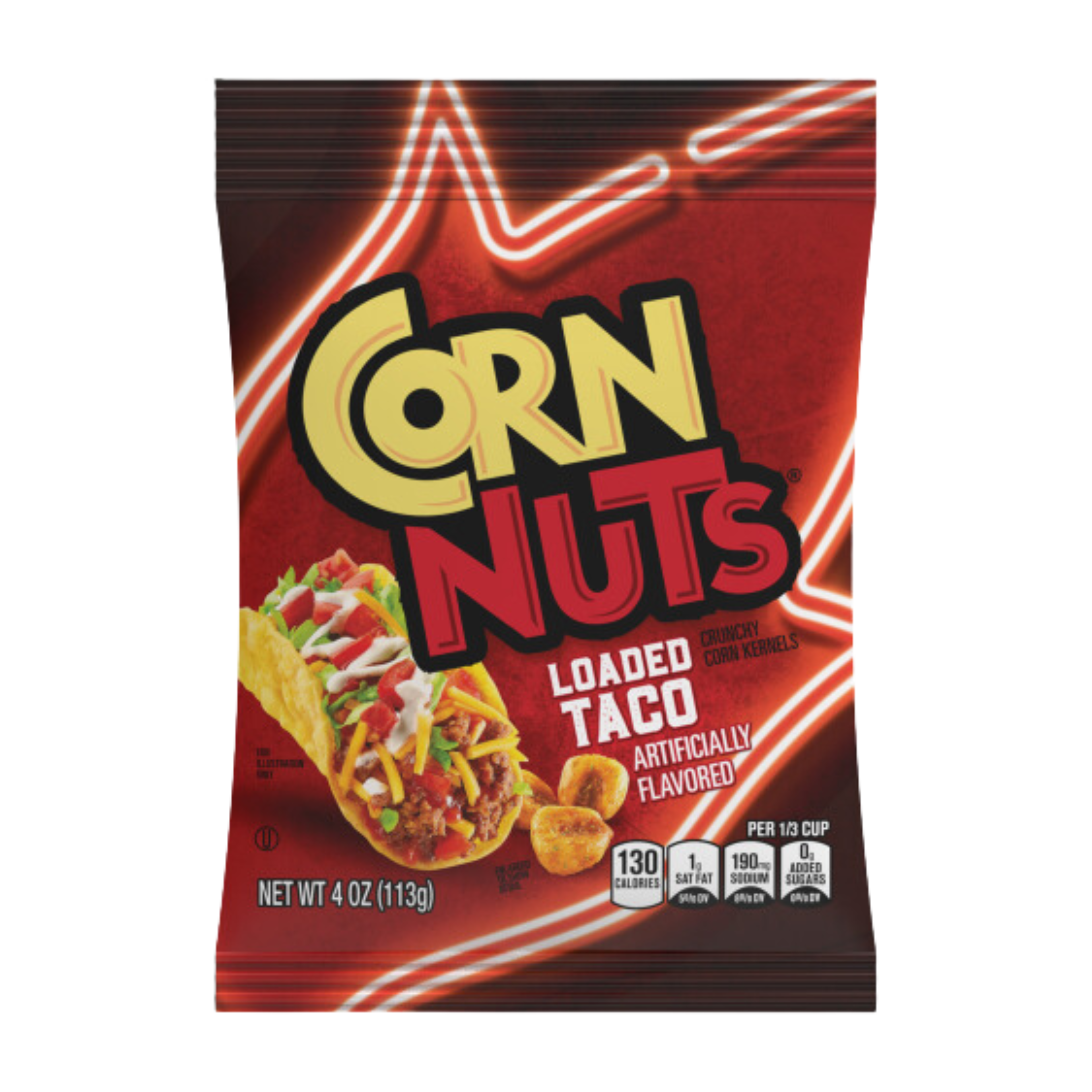 CORN NUTS Loaded Tacos, 113g