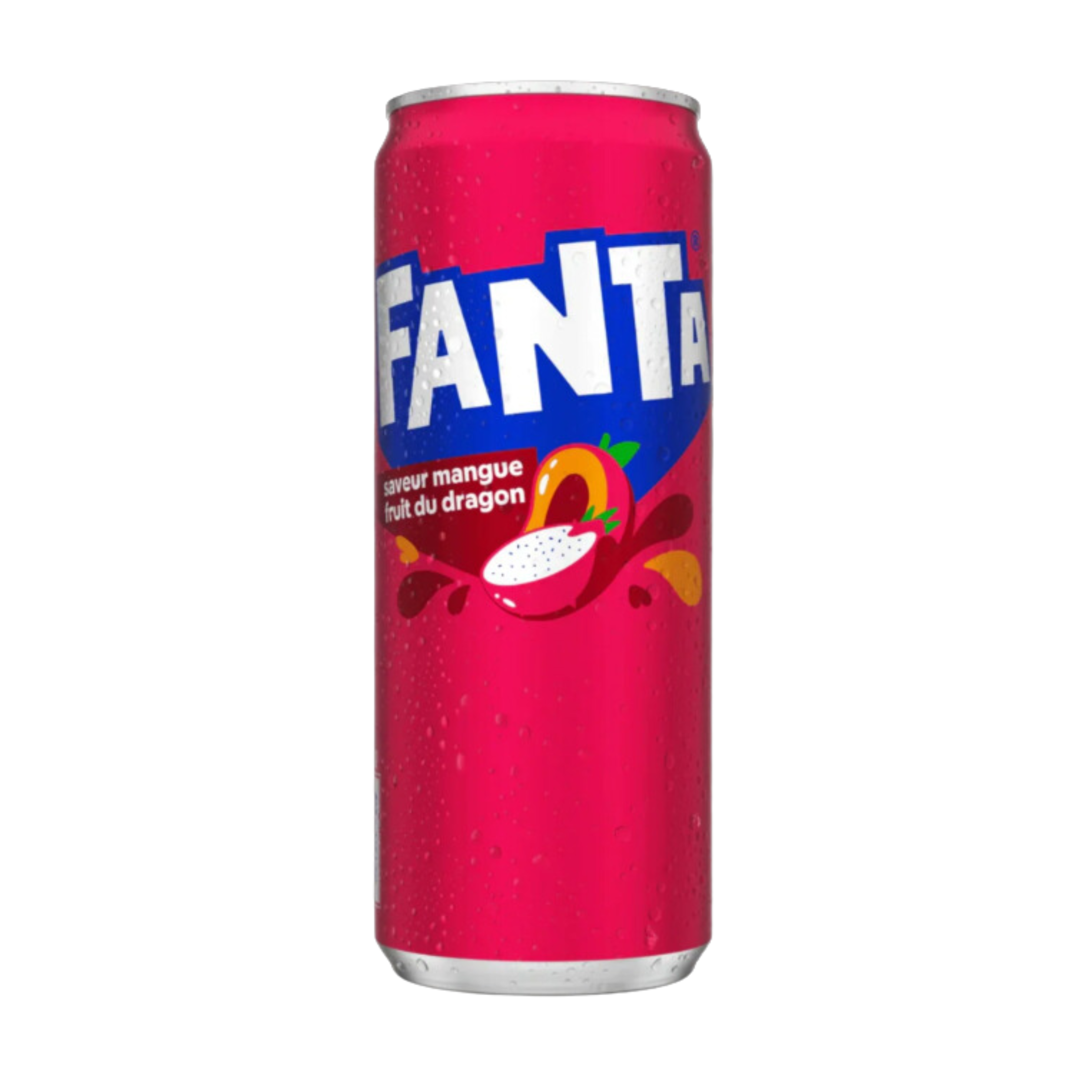 FANTA Mango Dragon Fruit, 330mL (Imported from France)