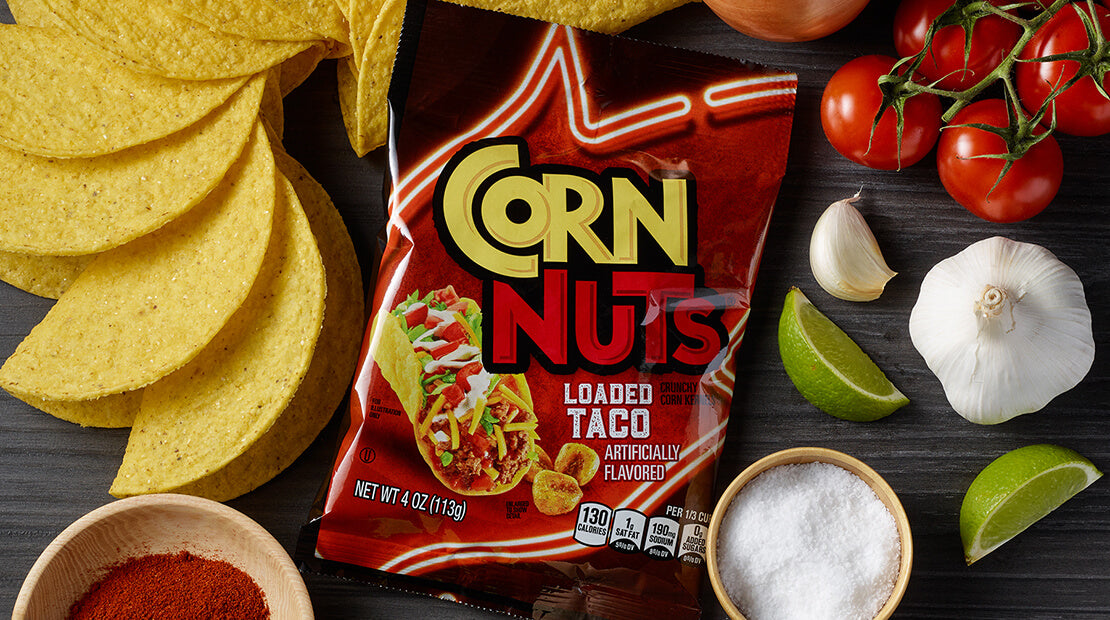 CORN NUTS Loaded Tacos, 113g