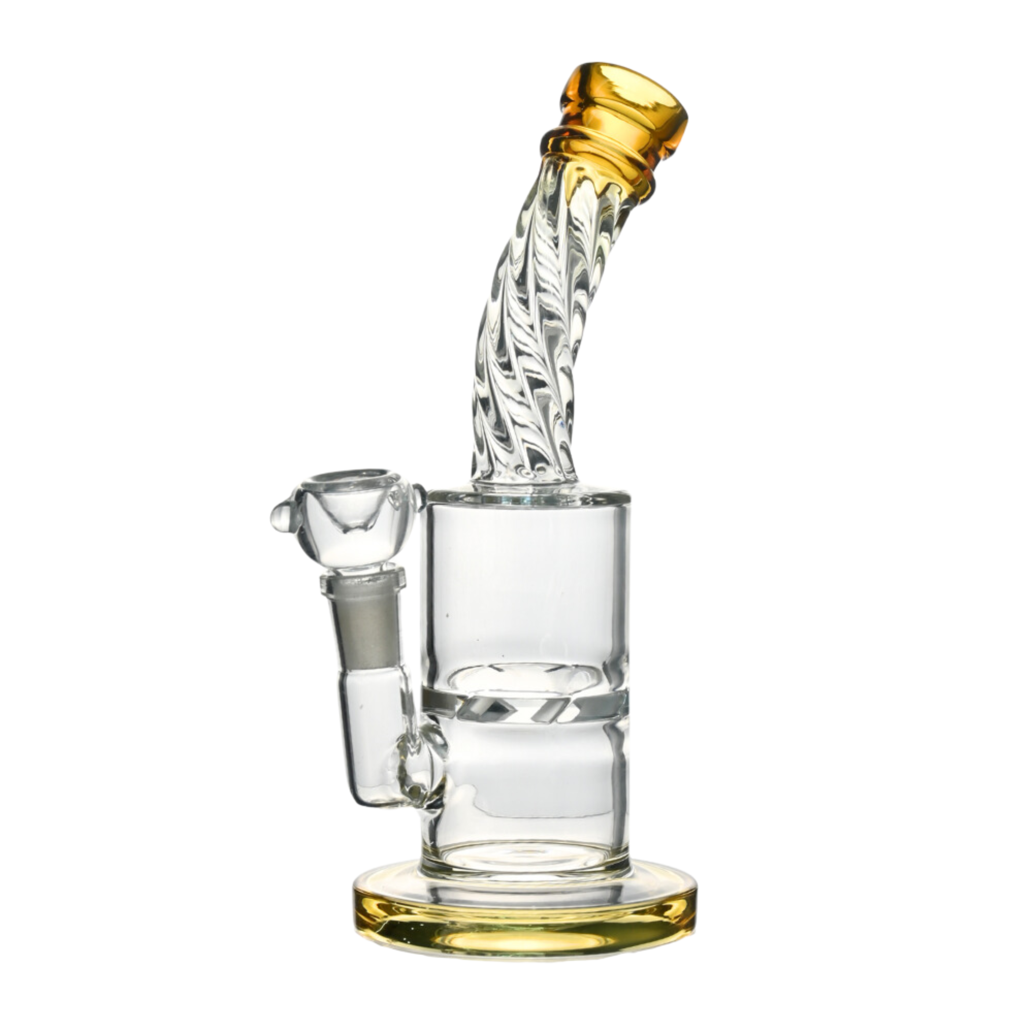 Crystal 8" Bong with Wheel Showerhead