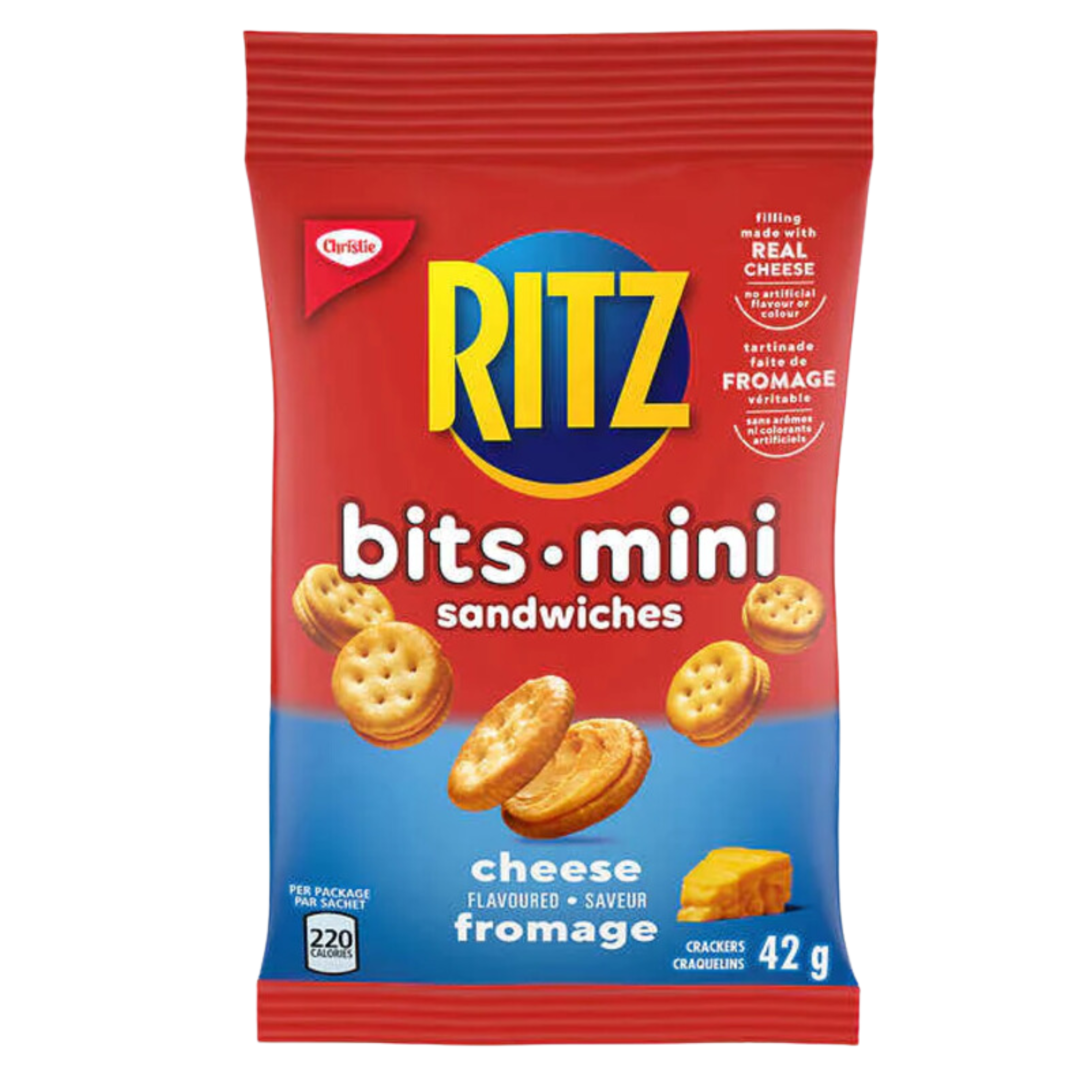 RITZ Bits Mini Cheese Flavoured Cracker Sandwiches