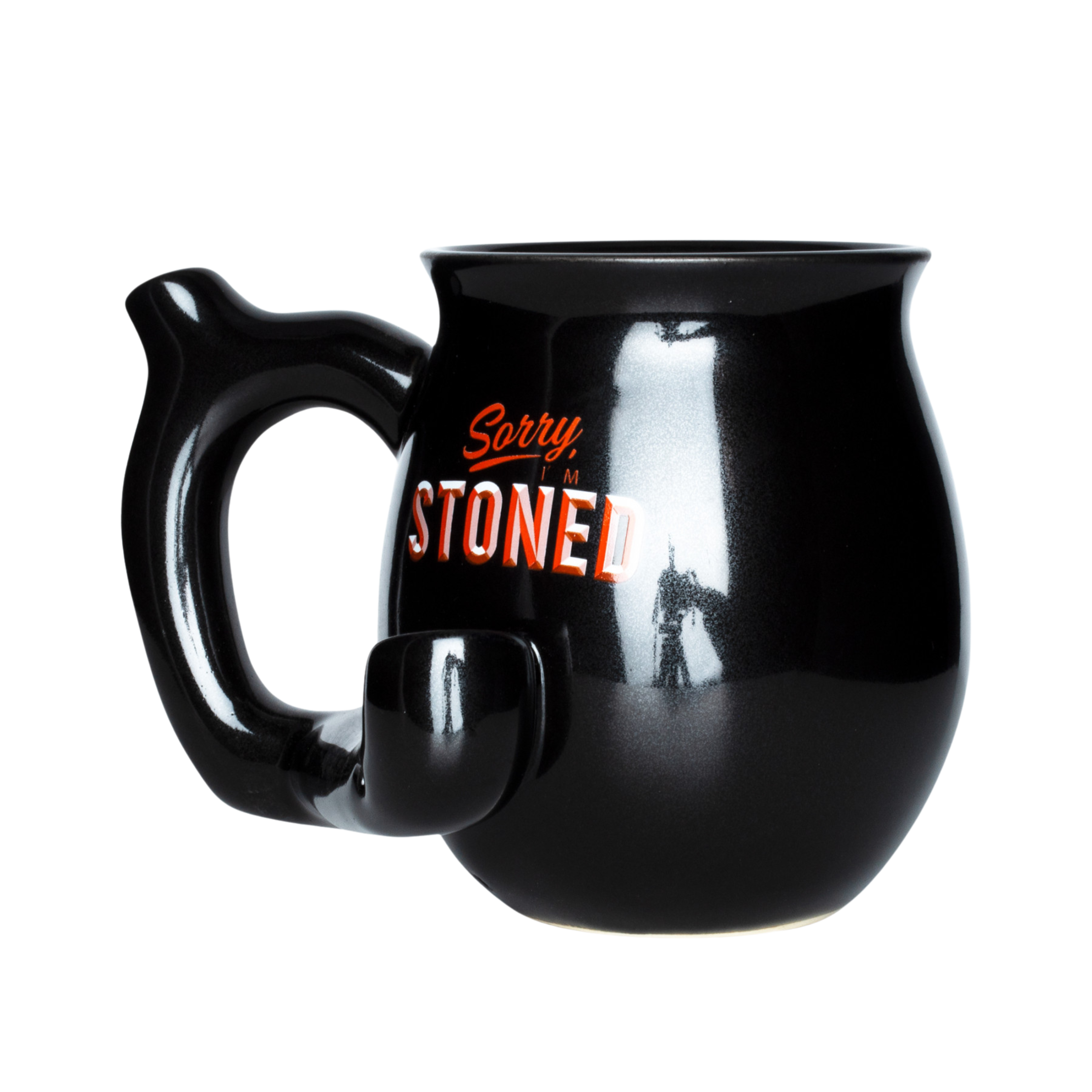 Sorry I'm Stoned Mug Pipe