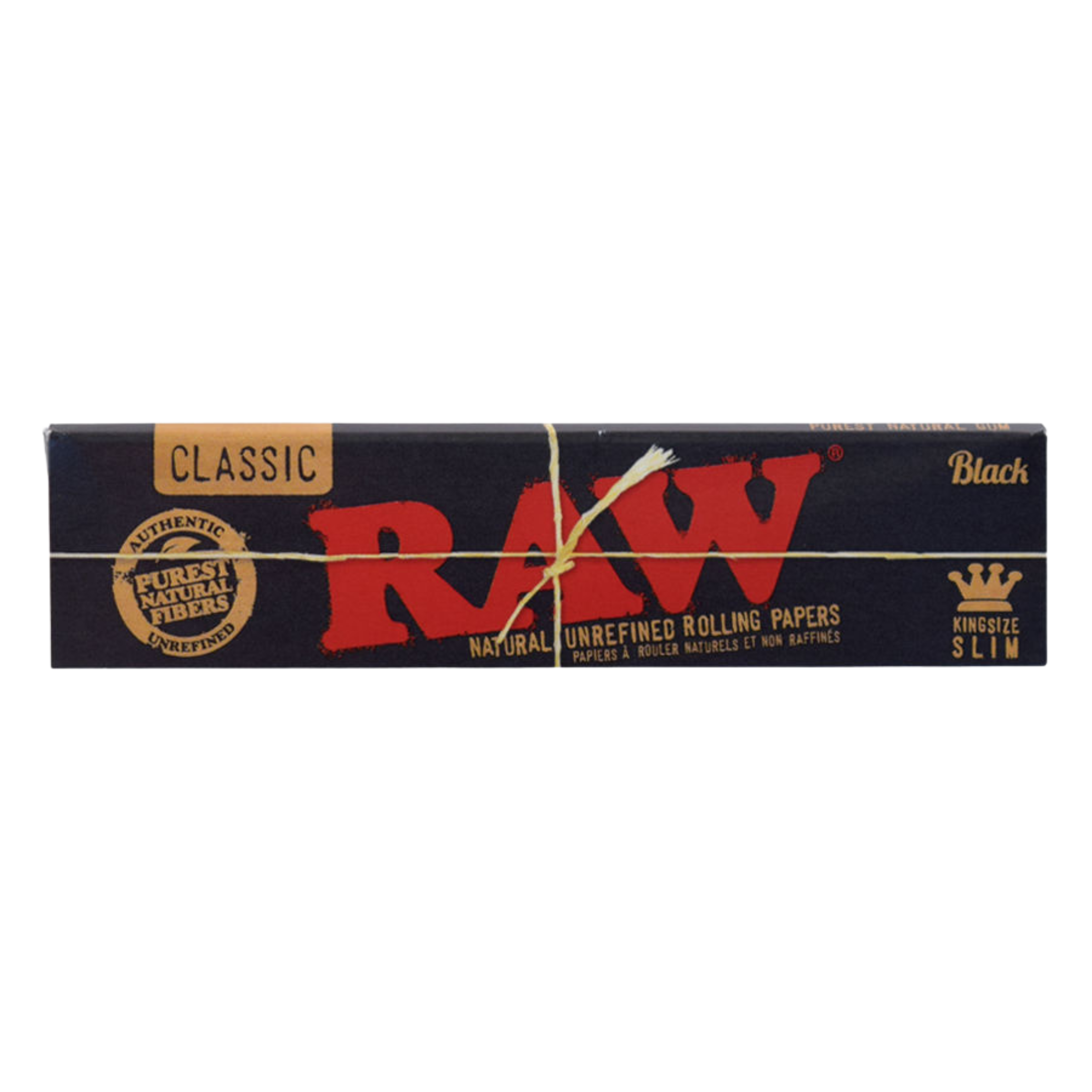 RAW Black King Size Slim Rolling Papers