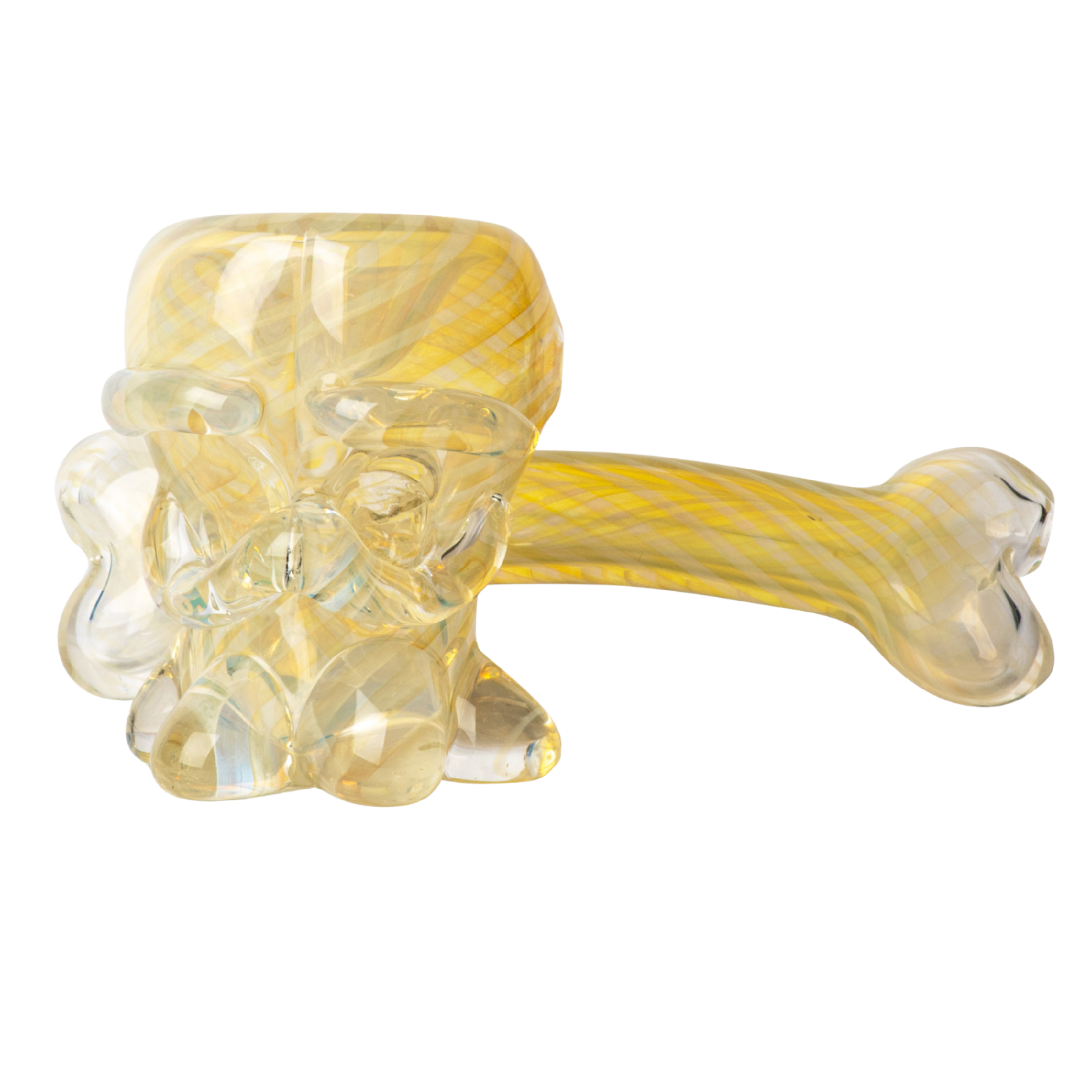 Red Eye Glass® 6.5" Skull & Bone Sidecar Hand Pipe (Limited Edition)