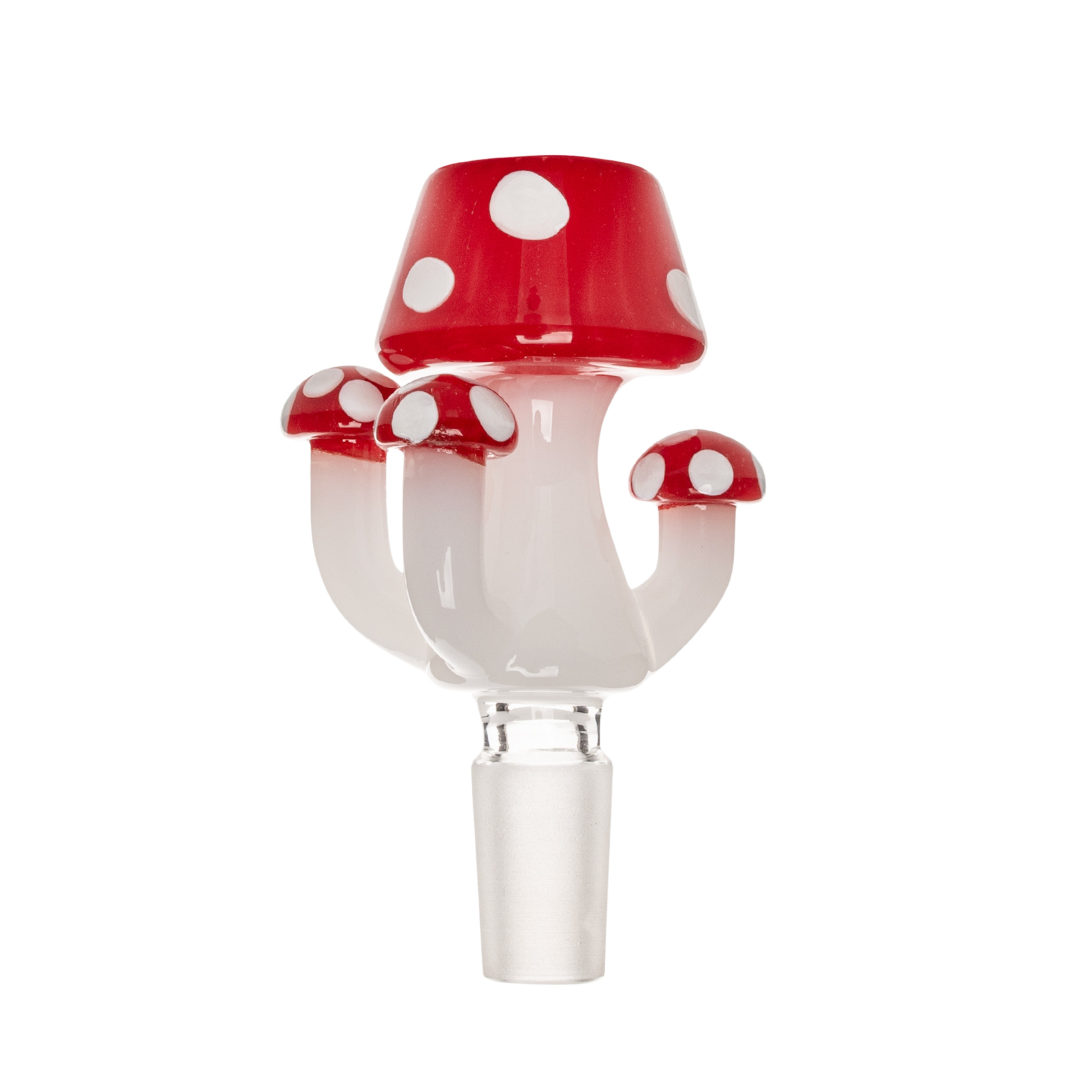 Red Eye Glass® 14mm Amanita Mushroom Pull-Out Bowl