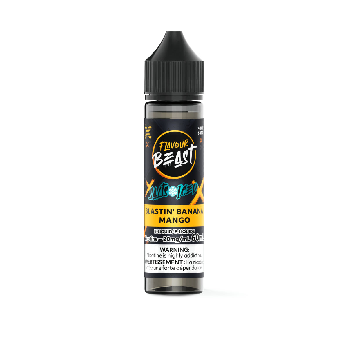 Flavour Beast E-Liquid, 60mL Salt, 20mg/mL