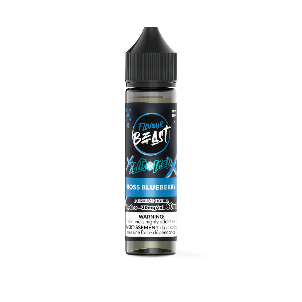 Flavour Beast E-Liquid, 60mL Salt, 20mg/mL