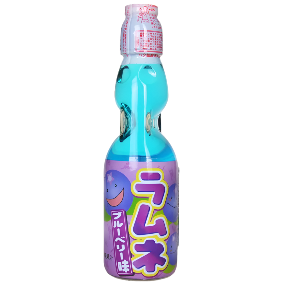 Hata Ramune Soda Blueberry  200ml (Japan)